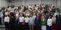 В Махачкале состоялась торжественная церемония вручения дипломов выпускникам Дагестанского гуманитарного института - Министерство по национальной политике и делам религий