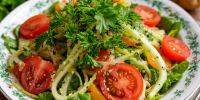 Вкуснющий летний салат для похудения: без вреда для фигуры и "химозного" майонеза - Pg11.Ru