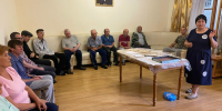 Творческая встреча в Симферопольском пансионате для престарелых - Крымскотатарский музей культурно-исторического наследия