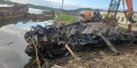 Затонувшее судно пресс-служба министерства транспорта и дорожного хозяйства Сахалинской области - SakhalinMedia.Ru