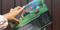Жителям частного сектора Октябрьского района напомнили о правилах пожарной безопасности - Администрация г. Барнаул