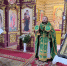 Божественная литургия в день памяти святых благоверных князя Петра и княгини Февронии в храме в честь иконы Пресвятой Богородицы «Всецарица» - Клетнянское благочиние