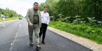 Председатель правительства Коми Дмитрий Братыненко проинспектировал строительство 12‑километрового участка трассы Летка – Прокопьевка - Pg11.Ru