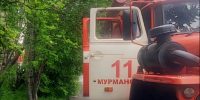 В Мурманске девять пожарных тушили контейнер - SeverPost.ru