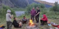 Скаутский сплав по реке Кия - Тяжинский район