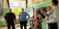 Глава города Сергей Сидорин и прокурор проверили ход капитального ремонта в школе№9 - KovrovSegodnya.Ru