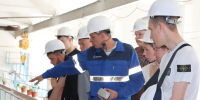 Экскурсия для студентов на очистных сооружениях / Фото: пресс-служба "Росводоканал Барнаул" - ИА Амител