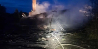 В Суздальском районе 11 спасателей тушили горящий частный дом - Progorod33.Ru