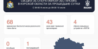 68 украинских беспилотников сбили в Курской области за сутки - РИА Курск