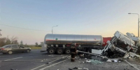 Foton подбил бензовоз на федеральной трассе под Сызранью - КТВ-ЛУЧ