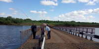 В Кирово-Чепецка для запуска движения по мосту реке нужно упасть еще на полметра - Prochepetsk.ru