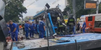 Мосгортранс окажет помощь всем пострадавшим в ДТП с автобусом в центре Москвы - M24.Ru