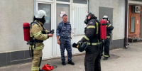 В Краснодаре сотрудники Росгвардии и пожарные МЧС России провели совместные учения - 24Krasnodar.Ru