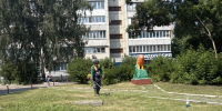 Покос травы продолжается на территории Ленинского района - Администрация г. Барнаул