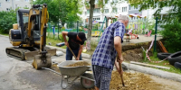 ТОС «Воровского» приступил к благоустройству придомовой территории - Администрация Уссурийского городского округа