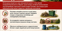 Напоминаем об основных правилах пожарной безопасности - Город Искитим