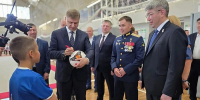 Глава Бурятии и руководитель РЖД посетили спортивный комплекс в Северобайкальске - ВостокТелеИнформ