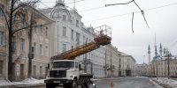 В Казани из-за аварии на контактной сети встали троллейбусы - ProKazan.Ru