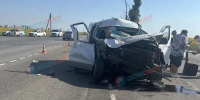 На трассе в Ростовской области столкнулись рейсовый автобус и минивэн, пострадали пять человек - Газета Таганрогская правда