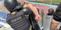 Росгвардия и МВД провели тактико-специальную тренировку накануне футбольного сезона в Астрахани - Росгвардия
