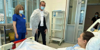 Руководители Тукаевского района навестили пострадавших при атаке БПЛА - ИА Татар-информ