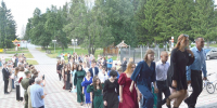 Первый районный выпускной - Газета Знамя Труда