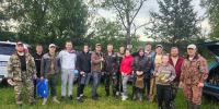 Александр Дибривный (крайний справа): на каждом из 2-х первых этапов спортивная рыбалка собирала более 20 человек - Газета Выборг