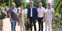 В Оренбурге обновили сквер у Елизаветинских ворот - Администрация города