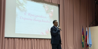 Зам.председателя Горсобрания Сочи Павел Афанасьев приветствовал выпускников Международного инновационного университета - Городское Собрание
