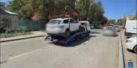 машину увозят на штрафстоянку - Юг России
