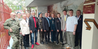 Студенты худучилища Йошкар-Олы украсили вход в музей «Память» - Газета Йошкар-Ола