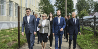 10.07.2026 | Передовые условия обучения студентов Верхневолжья: Александру Новаку и Виталию Королеву продемонстрировали возможности получения образования в сферах ИТ и креативных индустрий - Правительство области