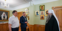 Главе Нижегородской митрополии вручена медаль «80 лет освобождения Беларуси от немецко-фашистских захватчиков» - Нижегородская епархия