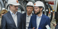 Александр Новак и Виталий Королев посетили завод «ТверьКанатДор» - Газета Вся Тверь
