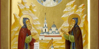 11 июля - день памяти преподобных Сергия и Германа Валаамских, чудотворцев (ок. 1353) - Женский монастырь Дивеево