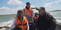 Сотрудники Рыбохраны и инспекторы ГИМС провели рейд по Кубанскому водохранилища - Архыз 24