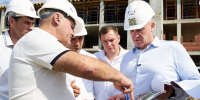 Руслан Кухарук проинспектировал стройки в Приобье и Сергино - РИЦ Югра
