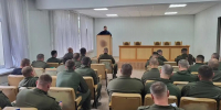 Руководитель миссионерского отдела епархии прочитал очередную лекцию для бойцов СОБРа Росгвардии - Епархия