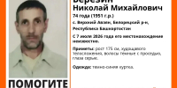 В Башкирии ищут без вести пропавшего 74-летнего мужчину - Сетевое издание Республика Башкортостан