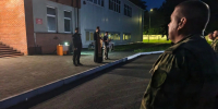 Священник совершил молебен для сотрудников ОМОНа - Кемеровская и Новокузнецкая епархия