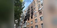Мужчина погиб при пожаре в доме на Криворожской улице в Москве - M24.Ru