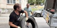 Чистота и безопасность: ликвидация свалки покрышек в Восточном районе Новороссийска - Сетевое издание Официальный Новороссийск