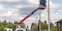 В Люберцах модернизировали полтора километра электросетей в деревне Мотяково - Телеканал ЛТВ