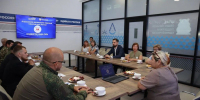 В Штабе общественной поддержки прошла встреча волонтёров движения «Золотые руки Ангела» с ветеранами СВО - Единая Россия