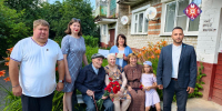 Участник Великой Отечественной войны из  Йошкар-Олы отметил  101 день рождения - Минсоцзащиты