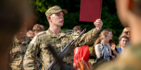 Присягу приняли военнослужащие в Ленобласти - Spbdnevnik.ru