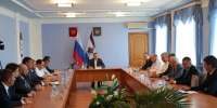 Артём Здунов встретился с предпринимателями Инсарского района - Правительство Республики Мордовия