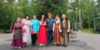 «Танцевальные истории»-в парке ожили герои русских сказок - Городской округ Ступино
