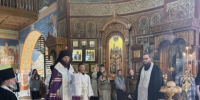 Всенощное бдение накануне праздника Рождества Иоанна Крестителя в Троицком кафедральном соборе г. Щигры. - Щигровская епархия