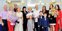 В Брянске семья Андроновых отметила изумрудную свадьбу - БрянскToday.Ru